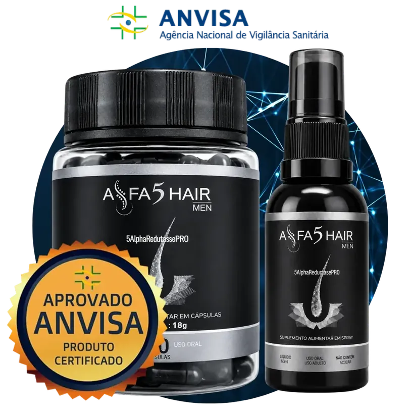 Aprovação ANVISA Alfa5Hair