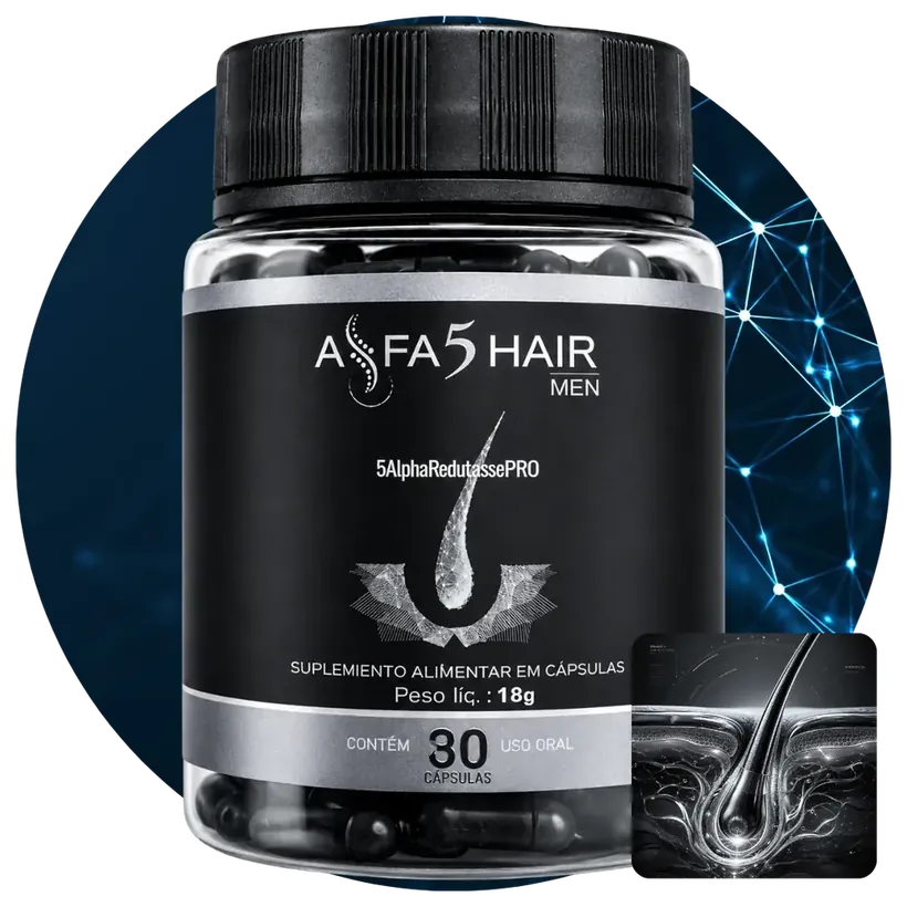 Pote Alfa5Hair com tecnologia avançada